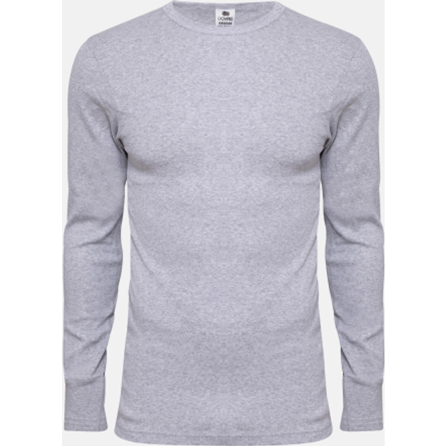 Dovre Long Sleeve Crew Neck - Grey - Medium * Kampanj *