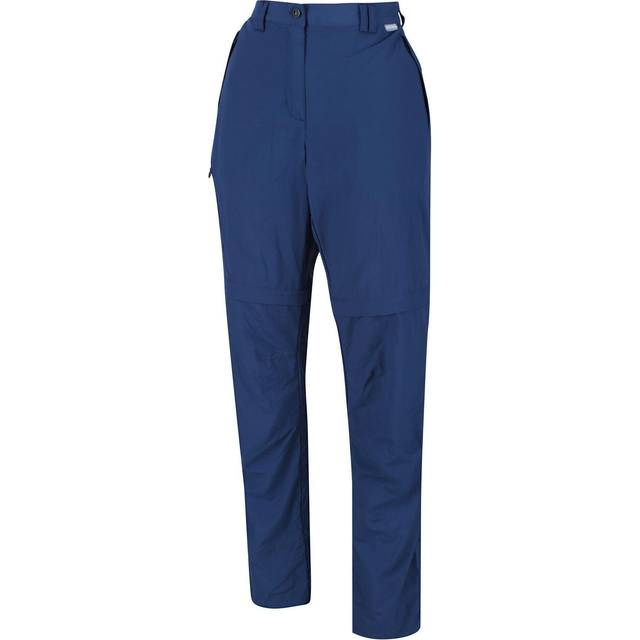 Regatta Womens Chaska Zip Off Durable Walking Trousers 16 - Waist 33' (84cm), Inside Leg 29'