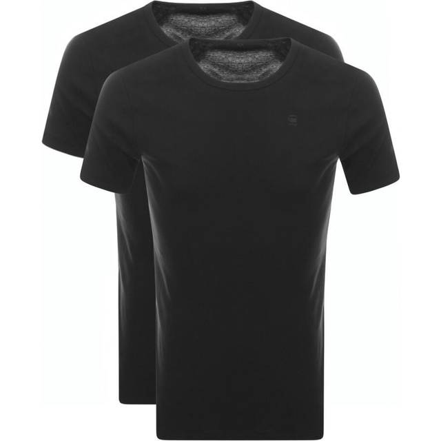 Short-sleeve T-shirts G-Star Base r t (x2) - Noir - 2XS