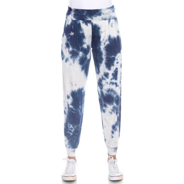 White Mark Printed Palazzo Pants, 124-Grey Sneak - Small