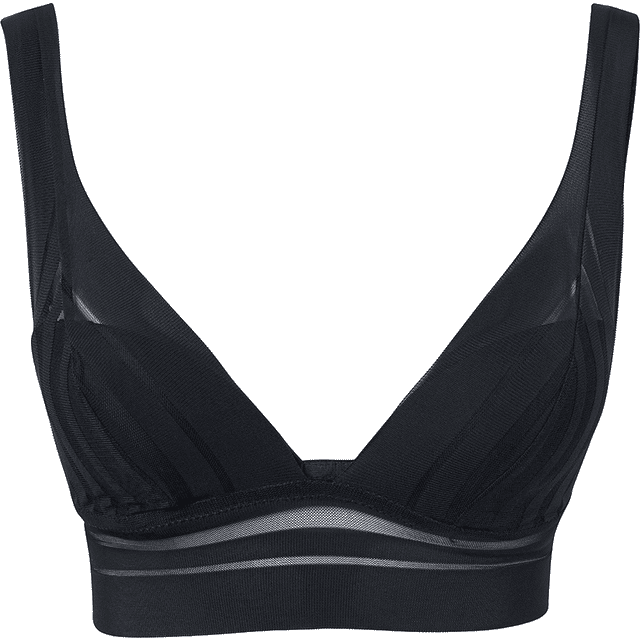 Wonderbra Womens Removable Bralette Bra with cups and underwires W09PU woman - Black - Size 32B