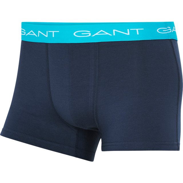 Gant 3-pack Cotton Jersey Trunks - Navy/Blue - X-Large * Kampanj *