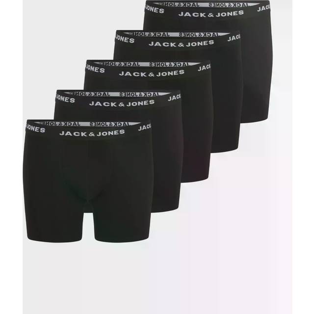 Set of 5 large boxer shorts Jack & Jones Jachuey Trunks - Noir - 4XL