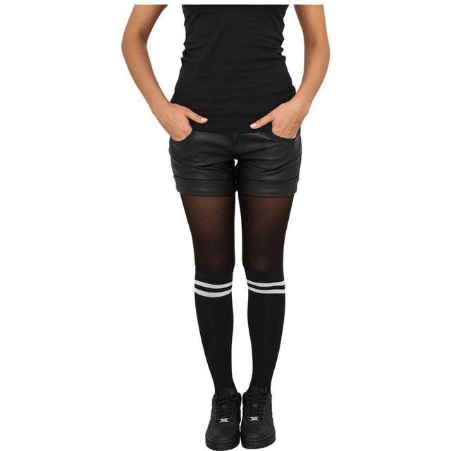 Urban Classics Ladies College Socks Knee Socks black white - EU 40-42