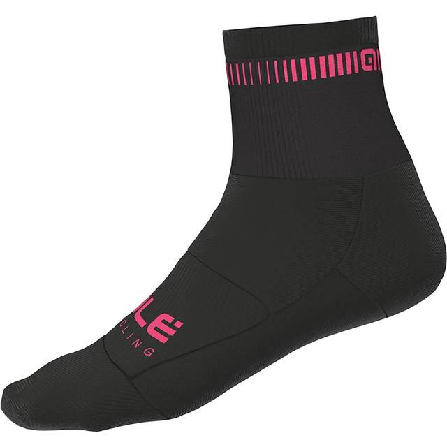 ALE Logo Q-Skin 12cm Socks - Black/White