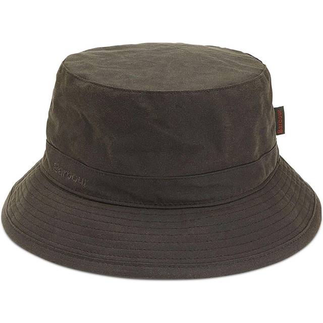 Barbour Unisex Wax Sports Hat Dark Olive, XL
