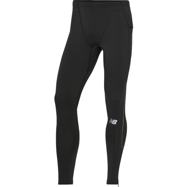 New Balance Men's Impact Run Tight in Black Poly Knit, size X-Large - XL