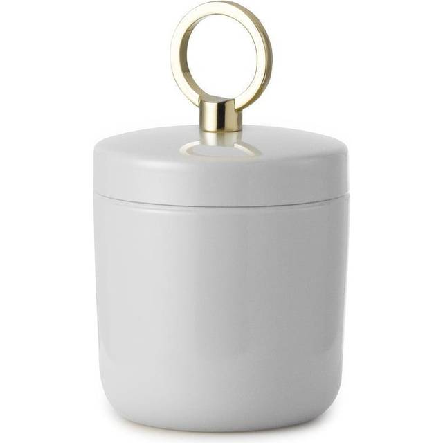 Normann Copenhagen - Ring Box - Kruka - Small - Light Grey - H: 9,5 x Ø: 6 cm