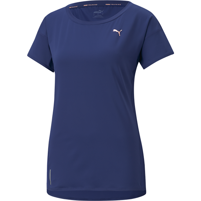 Crew Neck T-Shirt with Short Sleeves - Black - XS