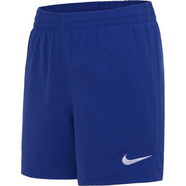 Nike Junior Boy's 4 Inch Essential Volley Short-BLUE, Blue, Size Xs - XS