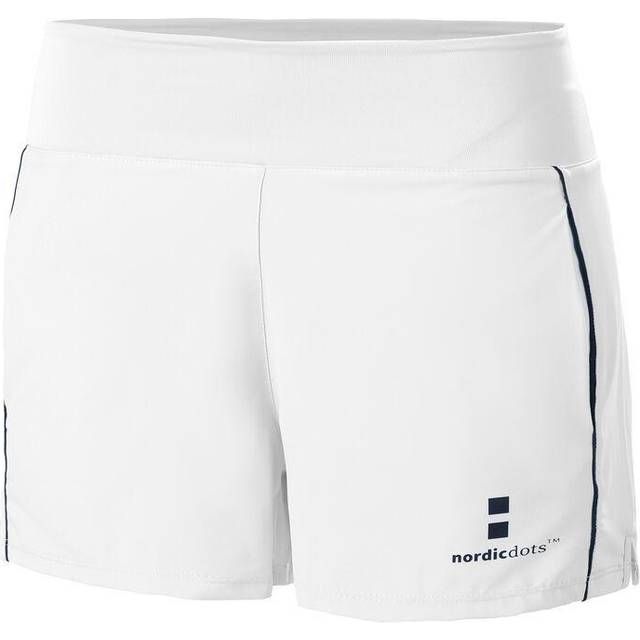 NordicDots Club Shorts White Ballpocket back (Storlek: S)