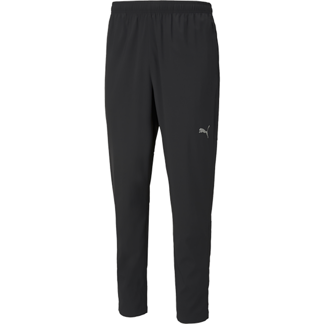 Puma favourite tapered womens running trackpants black zip pocket training pants