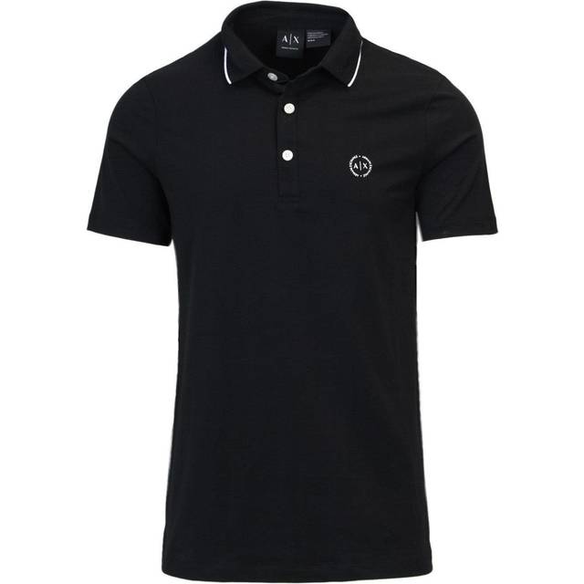 Piquet polo shirt with logo