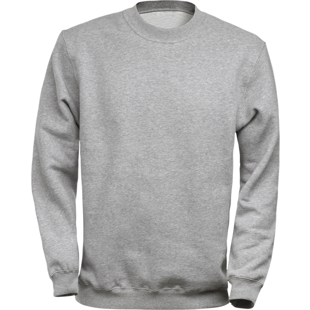 Fristad Sweatshirt 1734 swb (Kulör: Gråmelerad Storlek: M)
