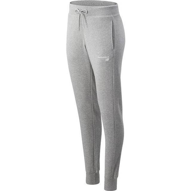 New Balance Women's NB Classic Core Fleece Pant in Grey Cotton, size Medium