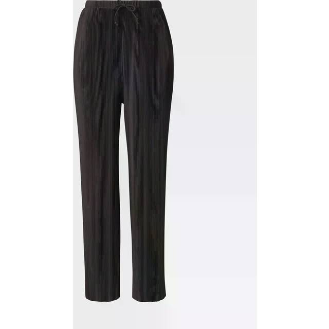 Pants Urban Classics Ladies Plisse Pants Black S (S)