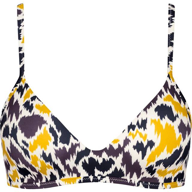 Sloggi Fancy Guppy P vadderad bikini för kvinnor, Brun – mörk kombination, M plus size