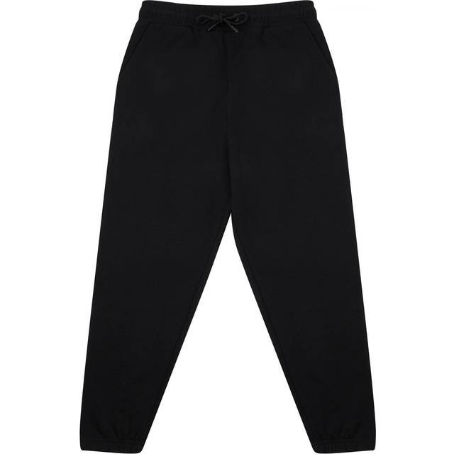 (XL, Black) SF Unisex Adult Fashion Cuffed Jogging Bottoms