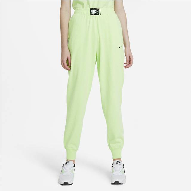 Nike, Byxor, Dam, L, Bomull, Hybrid Ghost Green/Black Sportbyxor - green (L)