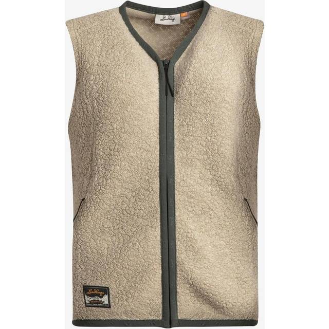 Väst Lundhags Flok Pile Wool Vest Sand S