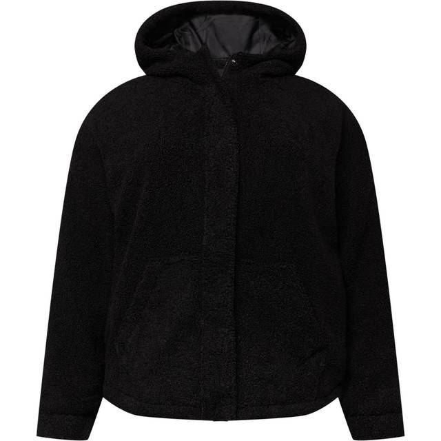 Women's fleece Urban Classics sherpa - Noir