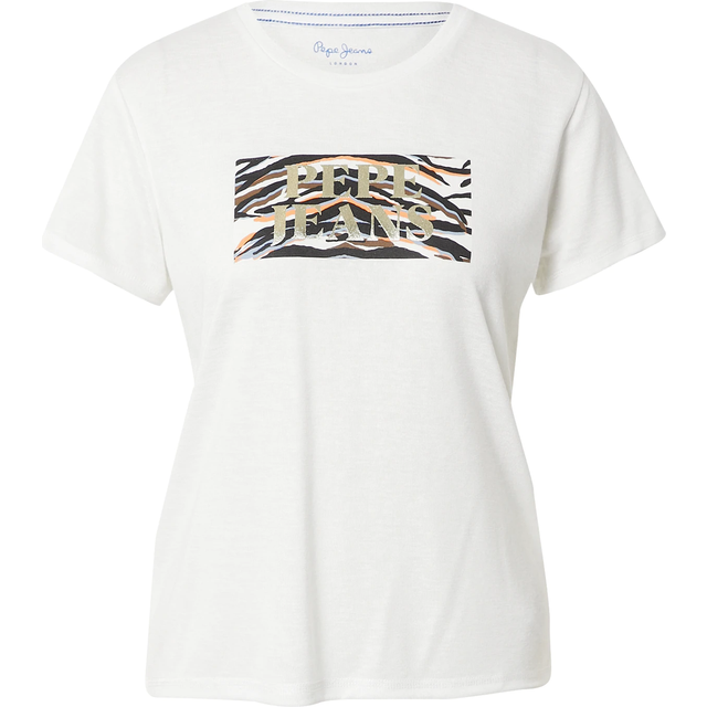 Pepe Jeans White Women T-shirts CAITLIN_PL505145_WHITE