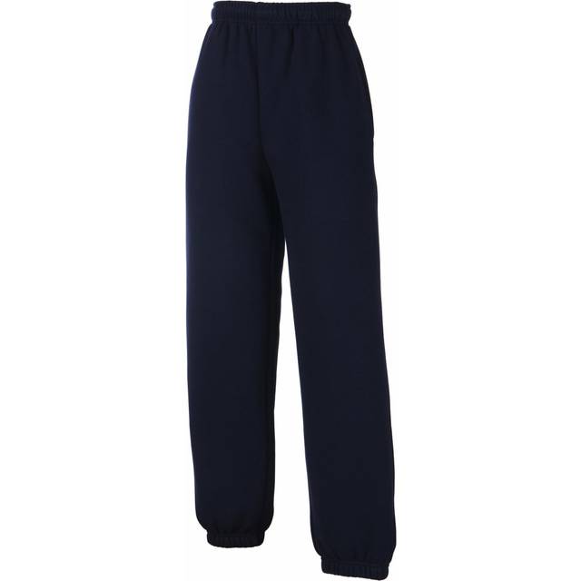(9-11, Heather Grey) Fruit Of The Loom Kids Unisex Premium 70/30 Jog Pants / Jogging Bottoms (Pack of 2)