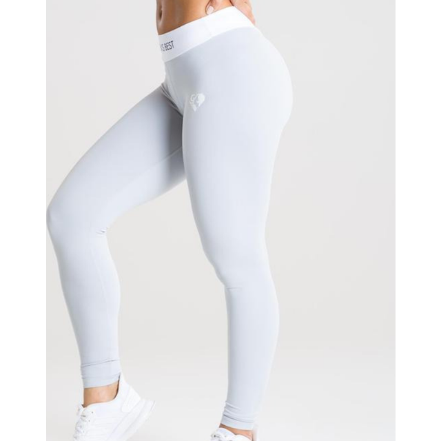 Womens Best Exclusive Leggings Grey/white S