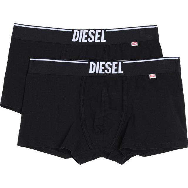 Diesel UMBX-damientwopack boxershorts för män (förpackning med 2), E4084-0ldaq, M