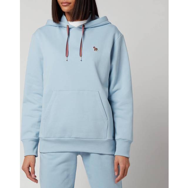 PS PAUL SMITH Zebra Over The Head Hoodie - White
