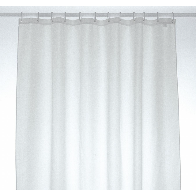 Blue Canyon White Polyester Shower Curtain 250X180Cm, White