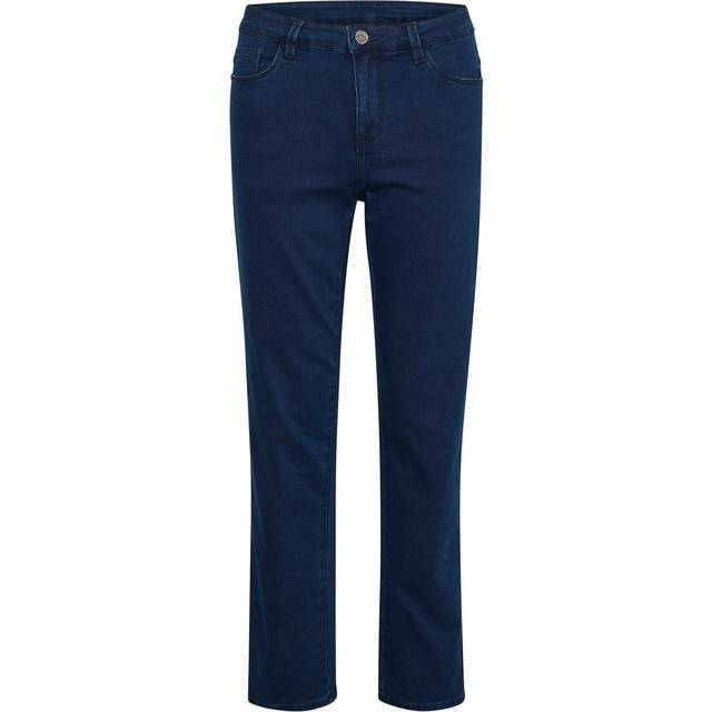 Kaffe, Jeans, Dam, XS, Bomull, Flared Jeans - blue (XS)