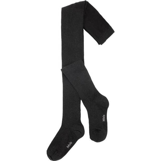 Molo Strumpbyxor - Glitter - Black - Molo - 74/80 - Strumpbyxor