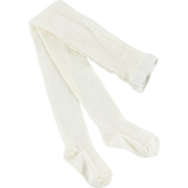 mpKids Tights Wool Capsule Stl. 6 år / 120 cm fepojkar - Strumpbyxor Från Magasin - Råhvid (6 år / 120 cm)