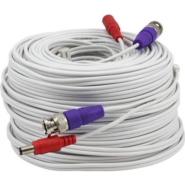 Swann SWPRO-60ULCBL coaxial cable 60 m BNC White