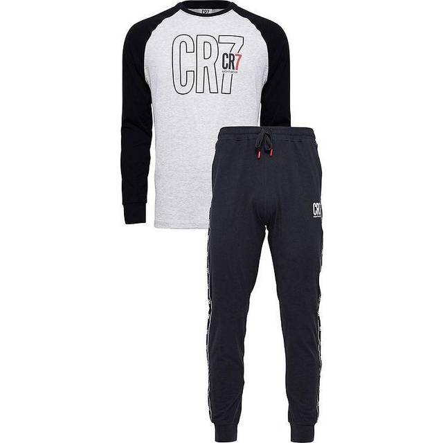 CR7 Boy's Long Sleeve Pyjama Set - Navy