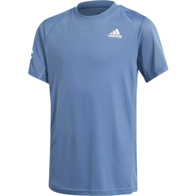 Adidas Boys Club 3-Stripe T-shirt Blue