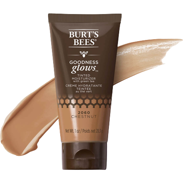 Burt's Bees Goodness Glows Tinted Moisturizer  Rich in Antioxidants  C