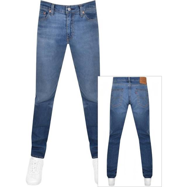 Levi's herr 511 Slim Jeans, Divrras indigo lea geavahuvvon, 29W / 32L