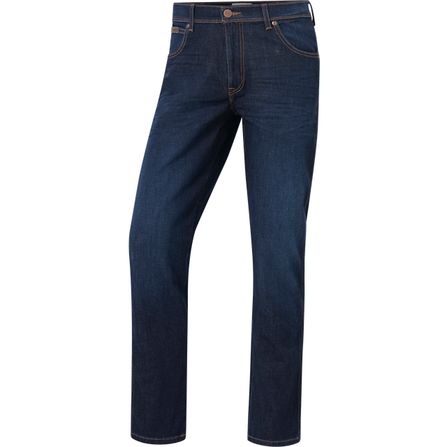 Wrangler Texas Slim Fit Cotton-Blend Jeans - W32/L34 - Blue
