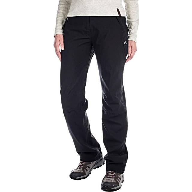 Craghoppers Womens Aysgarth Waterproof Walking Trousers - Black - Size 20 Long