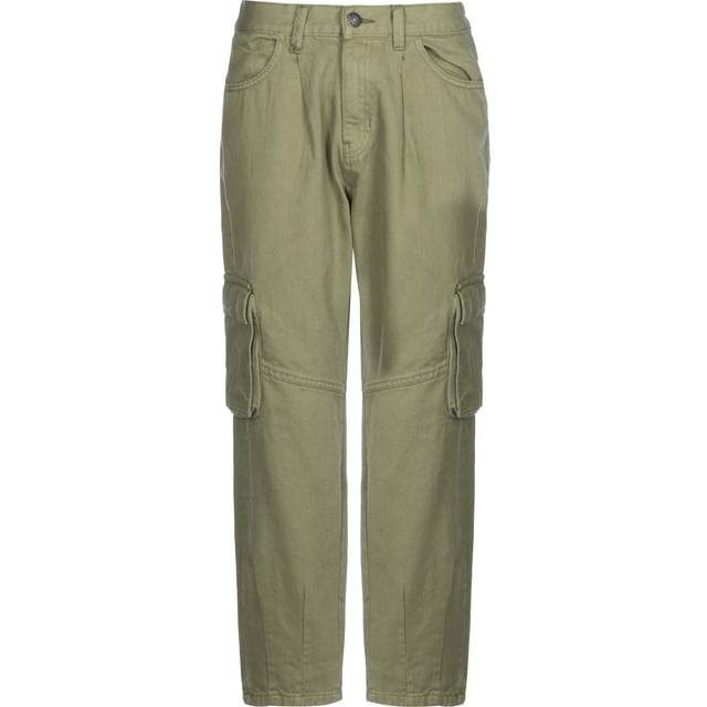 Women's cargo pants Urban Classics balloon fit twill - Blanc
