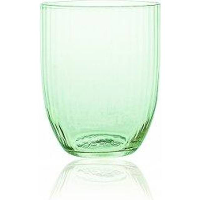 Anna Von Lipa Bamboo drinking glass 25 cl Olivegreen
