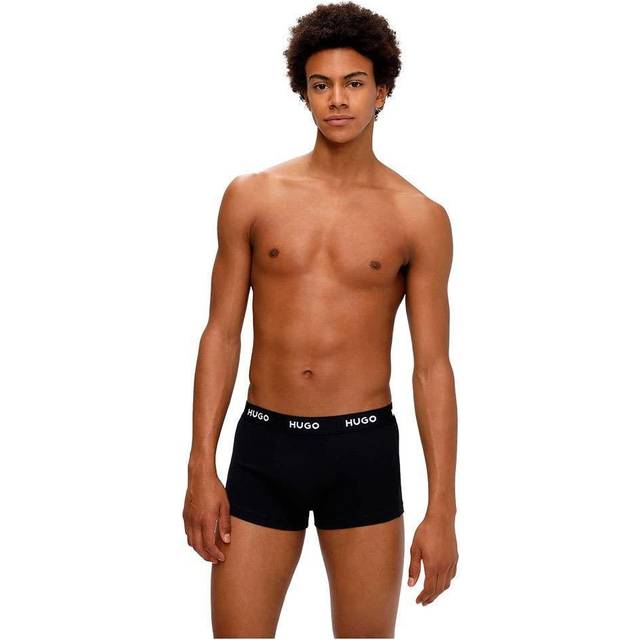 Hugo Triple Pack Mens Trunks NOS - Black - Size Large