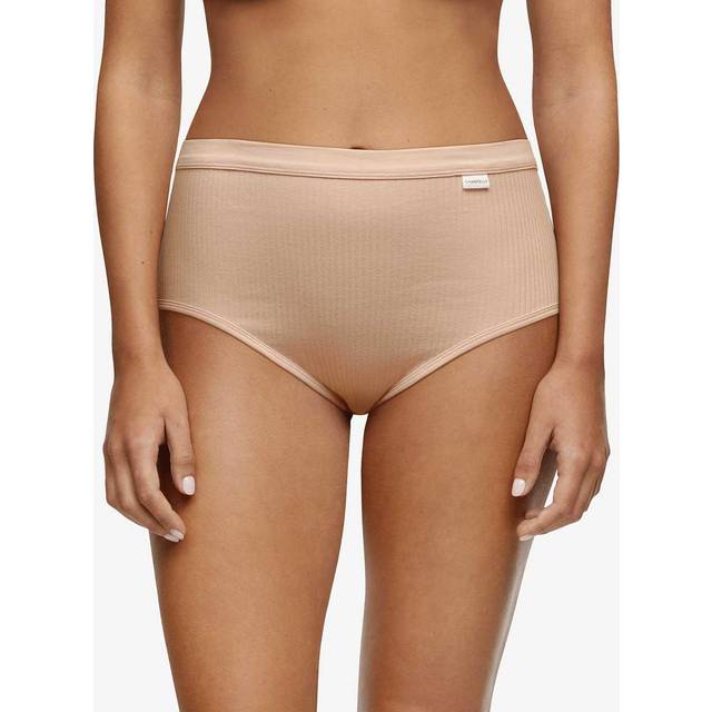 Chantelle Womens Cotton Comfort High Waist Brief - Black - Size Small