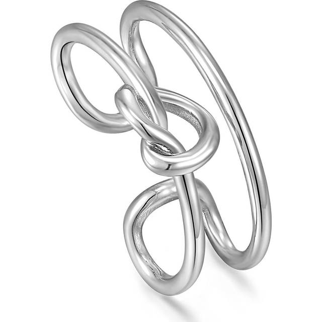 Ania Haie Sterling Silver Knot Ear Cuff