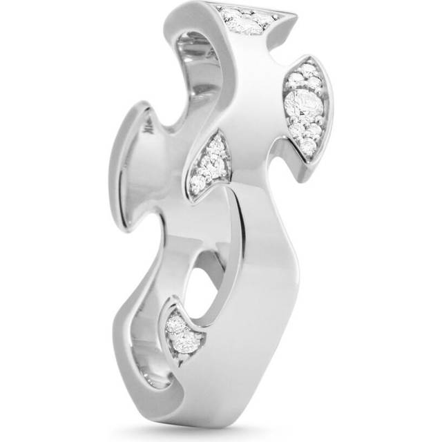 Ring fusion cloud vitguld