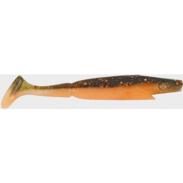 Piglet Shad 8,5 cm Black Pumpkin 8-pack - Abborrejigg