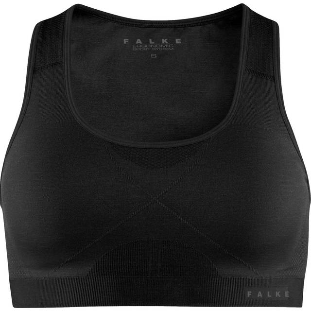 Sports bra Falke Madison Low Support - Noir