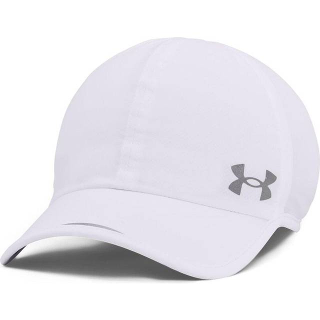 Under Armour Launch Run Cap White OSFM - Vit löparkeps, Dam
